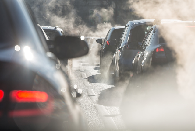 Car Traffic . Environmental hazards include air pollution, chemicals, contaminated sites, noise, radiation, lead, and asbestos.
