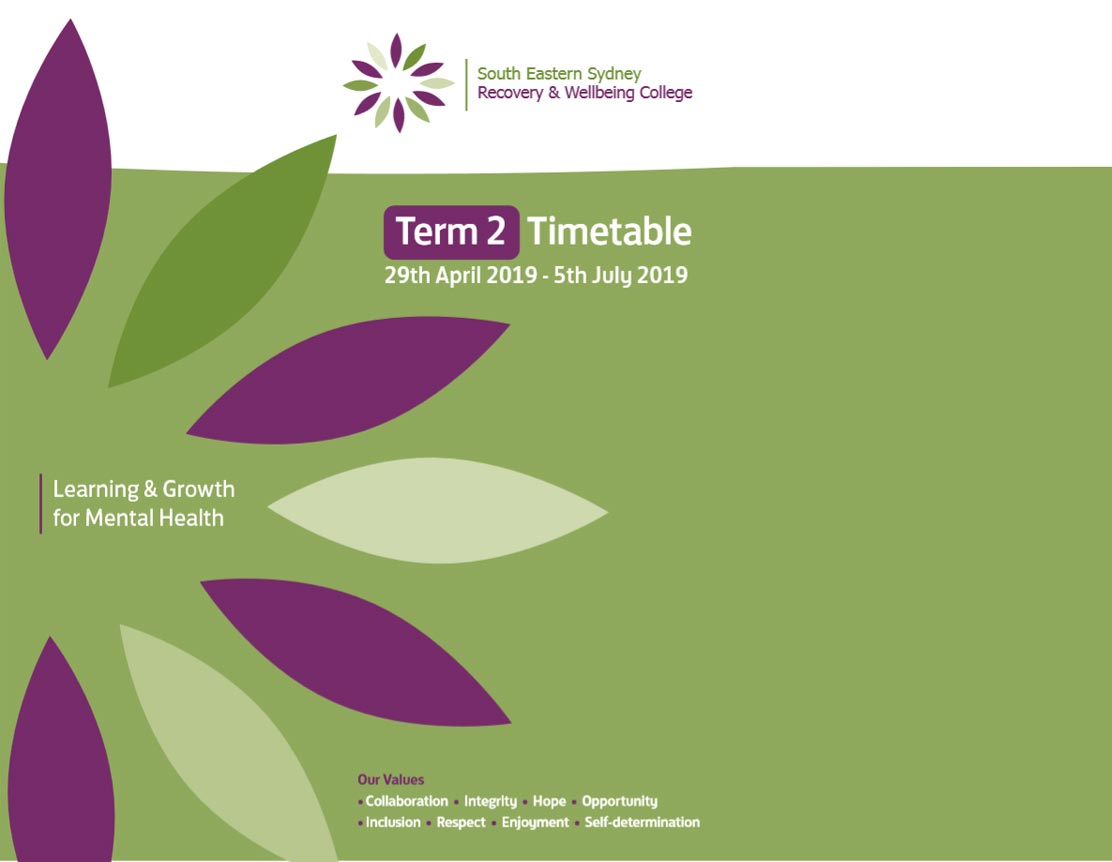Term 2 Timetable