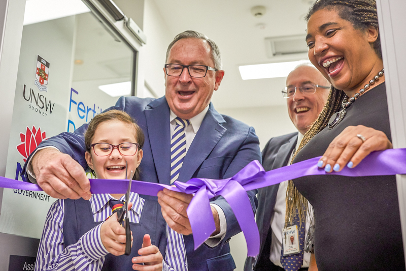 Ribbon cutting
