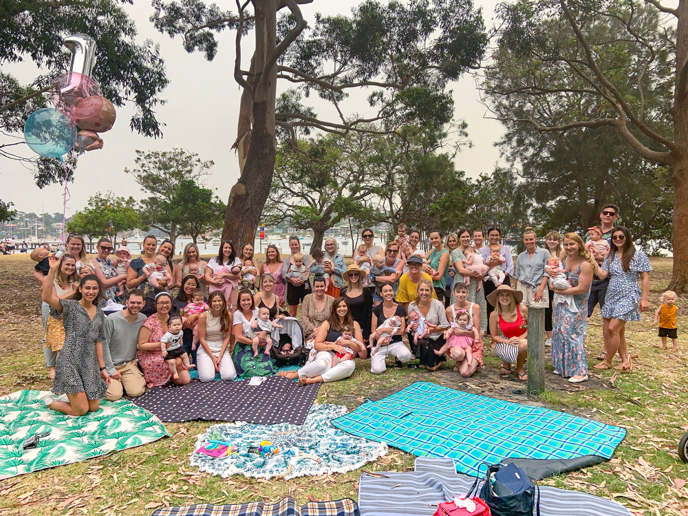 Midwives & mums from Sutherland Hospital's Midwifery Group Practice