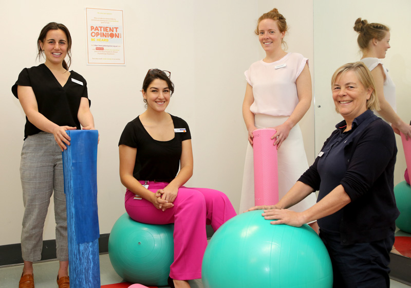 Royal Hospital for Women pelvic health physiotherapy team