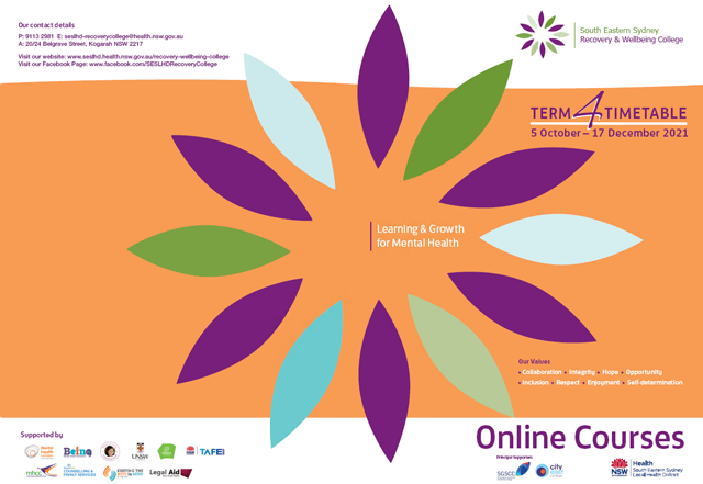 Term 4 Timetable
