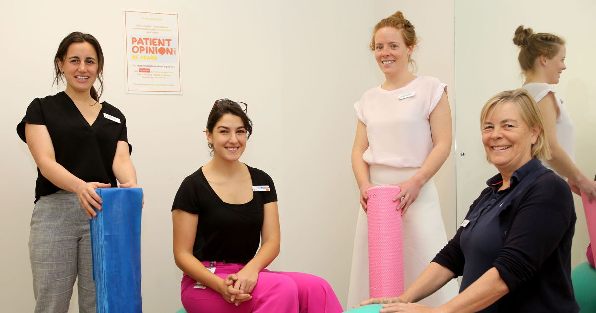 Physiotherapists at The Royal