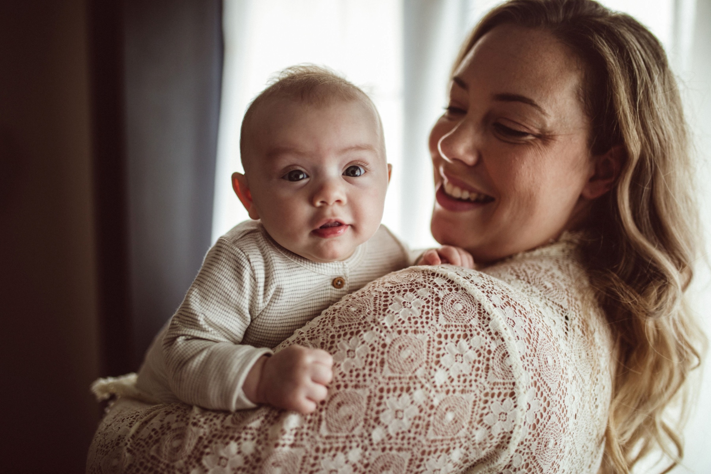 Lauren with her daughter Zoe