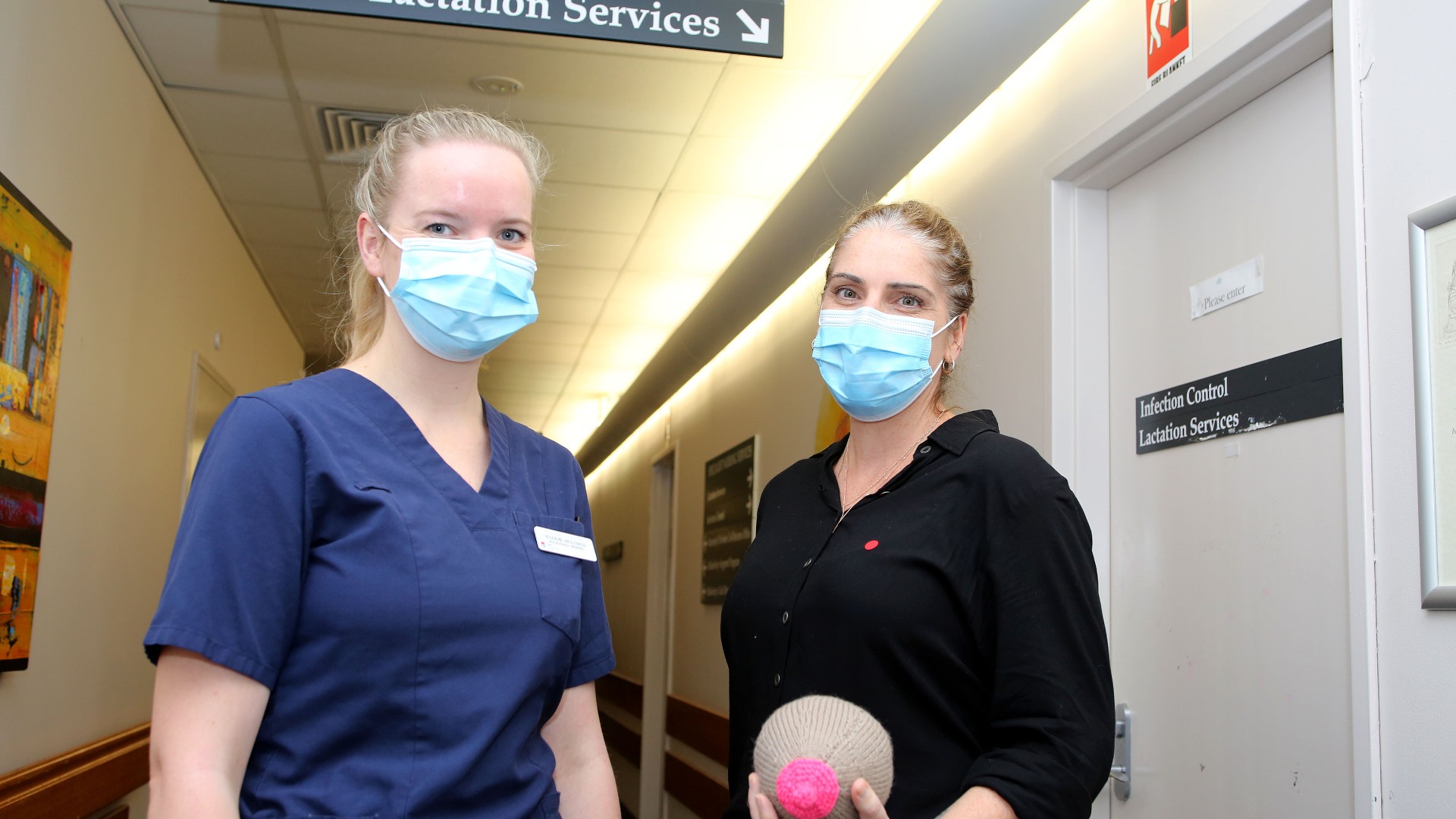 Staff at the Royal Hospital for Women