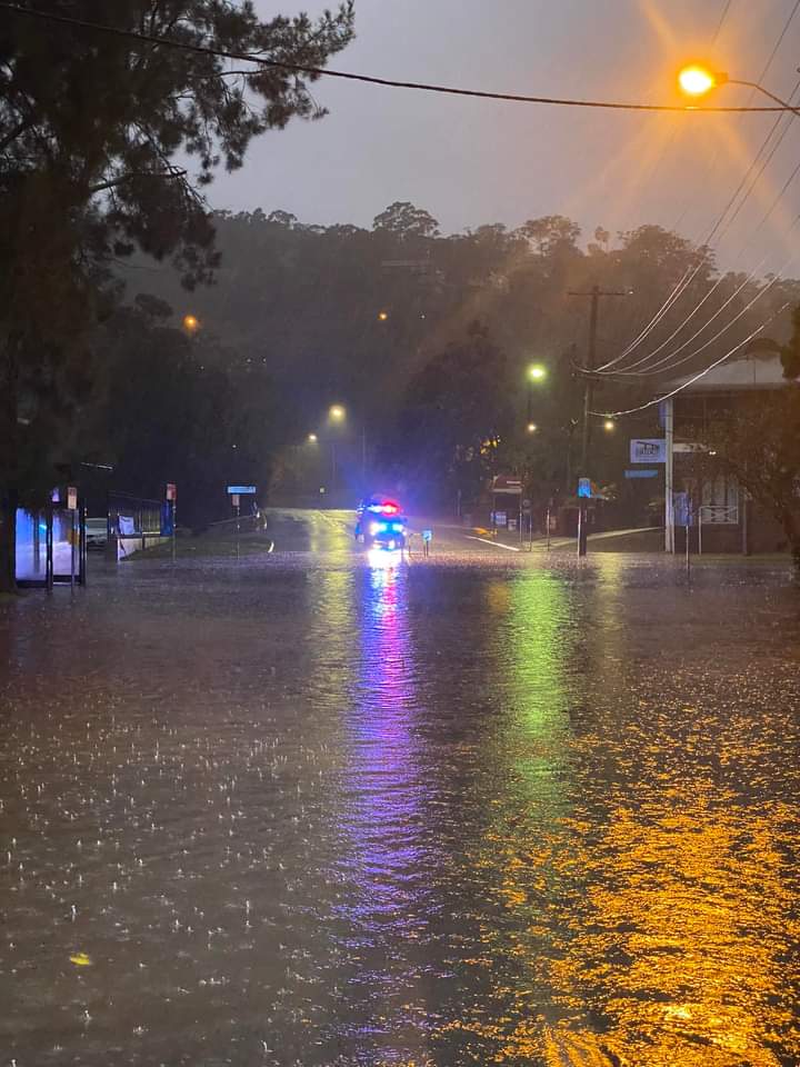 Woronora Shops flooding 