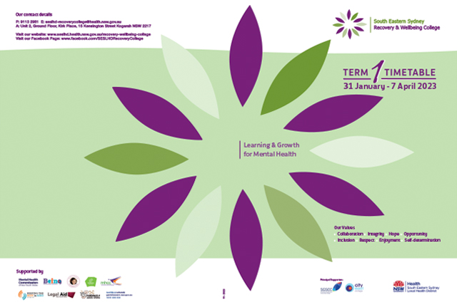 Term 1 Timetable