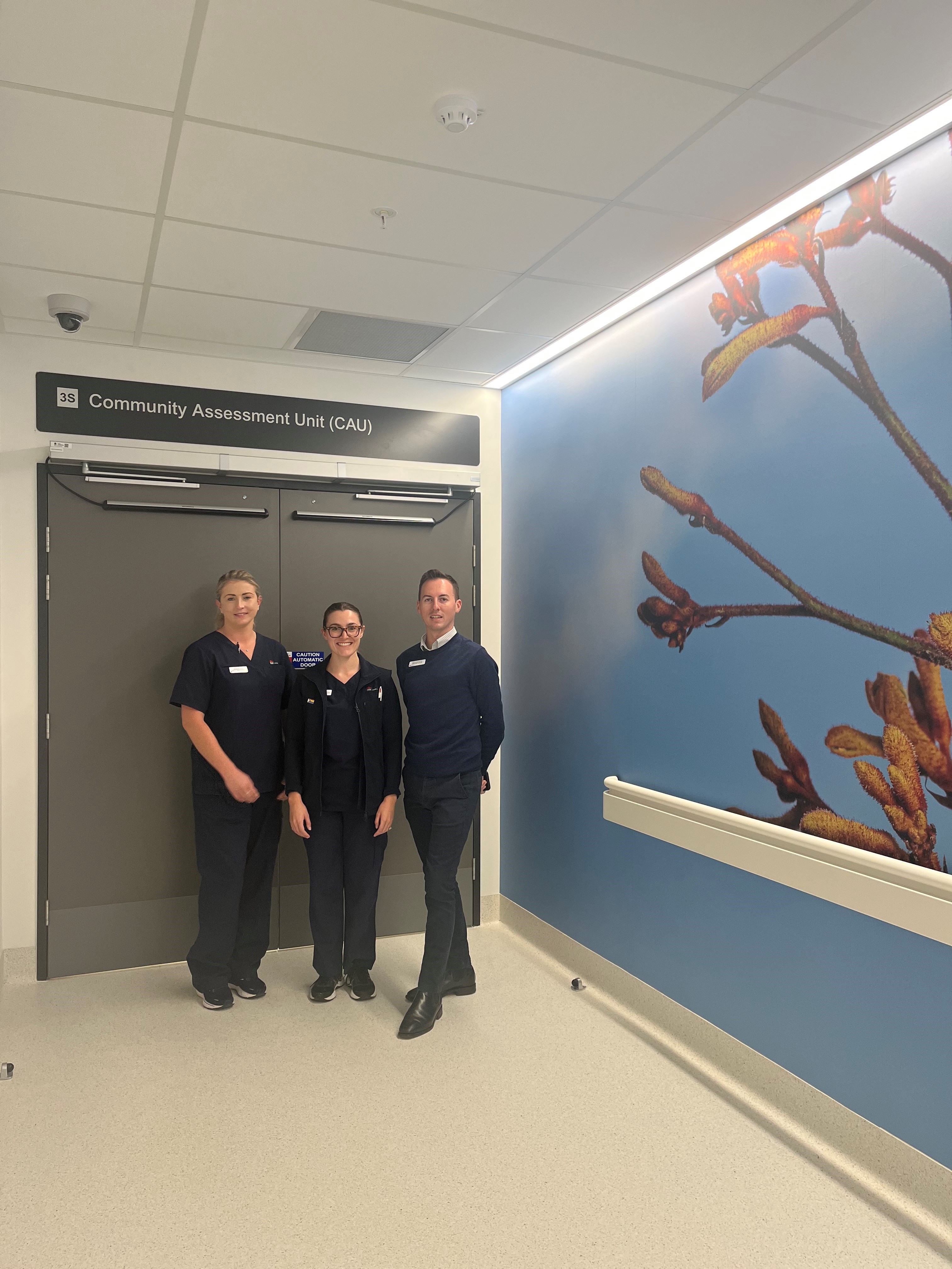 Staff in Community Assessment Unit