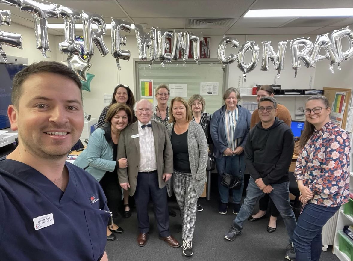 A fond farewell to Conrad Wainwright