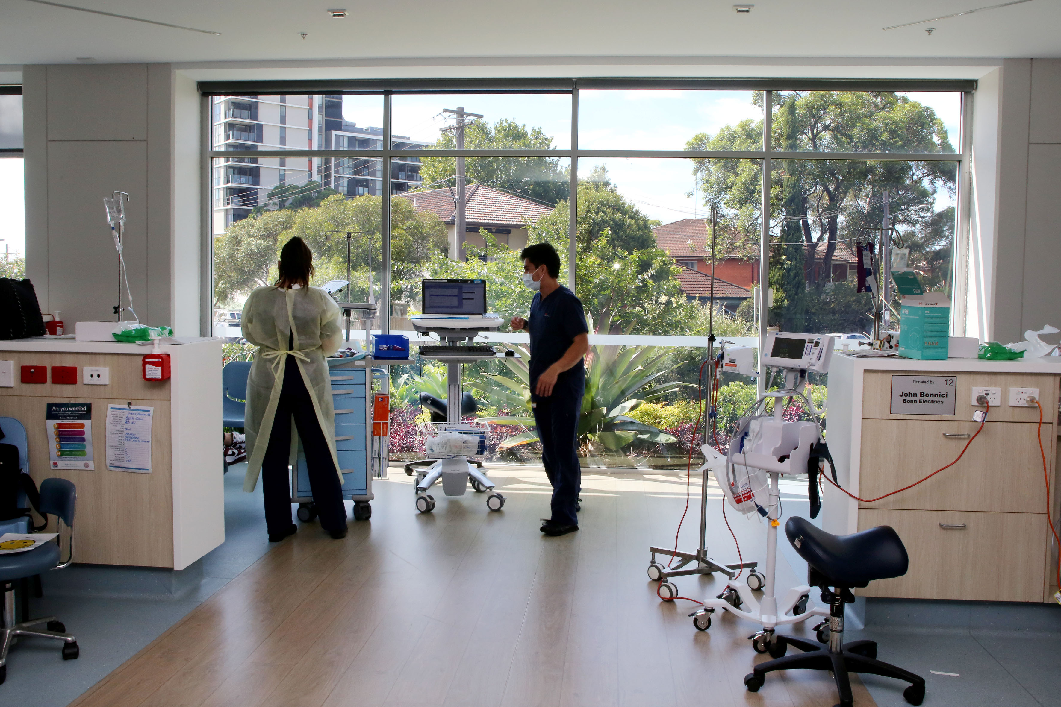 Cancer suite at St George Hospital