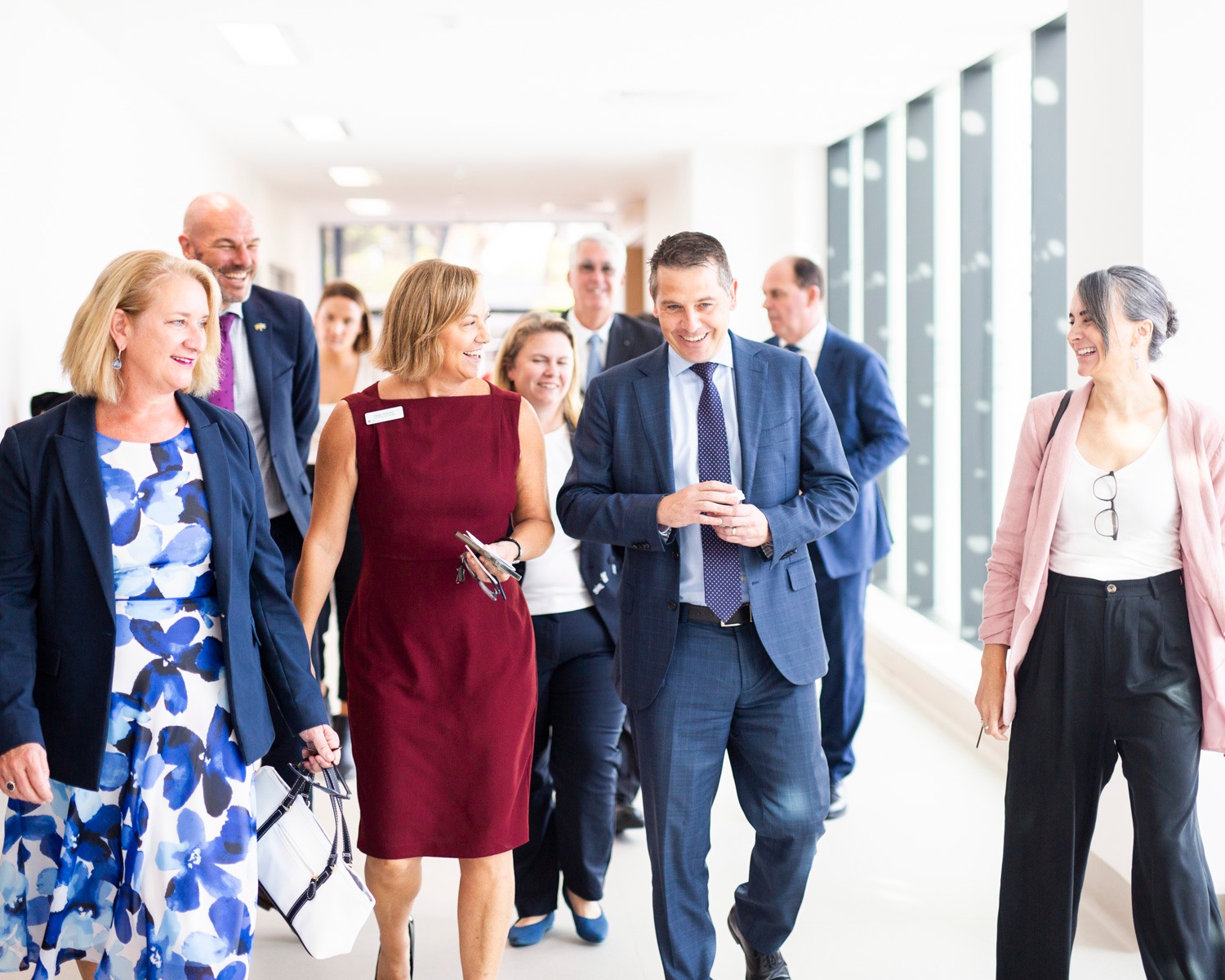 Tour of new operating theatres