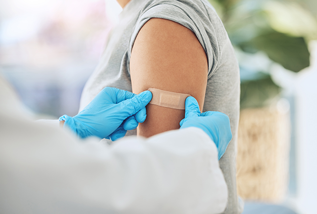 Getting up to date with vaccinations