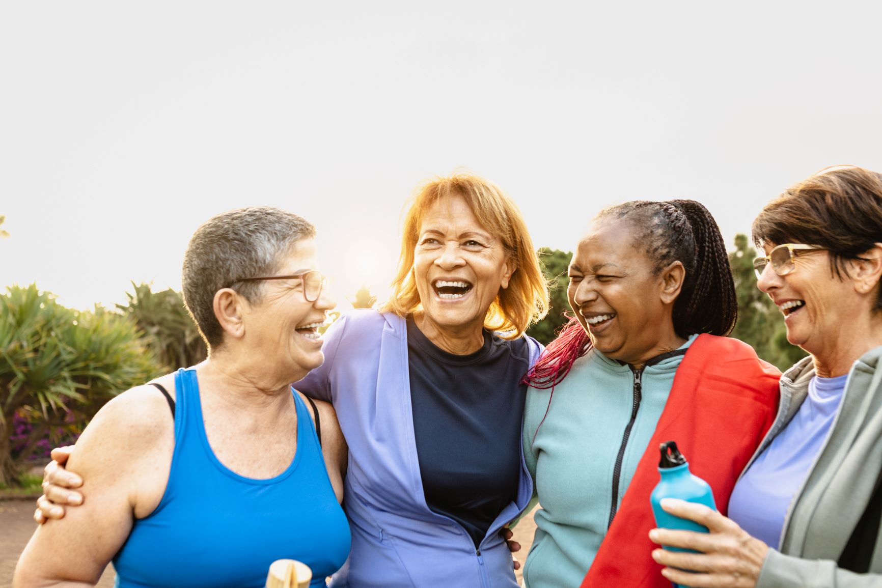 Older adults participating in exercise group