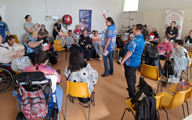 Aboriginal Health Promotion staff at Carers Event 2024