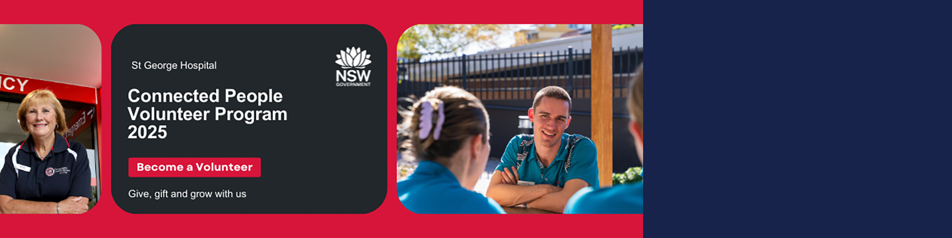 Volunteer at St George Hospital