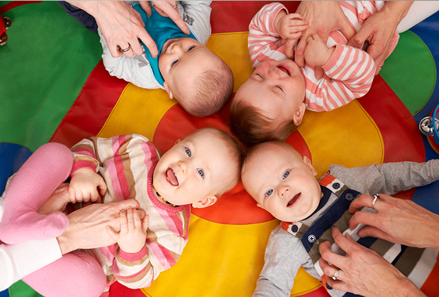 Babies laughing, information about New Parents Groups for Sutherland Shire and St George area, SESLHD