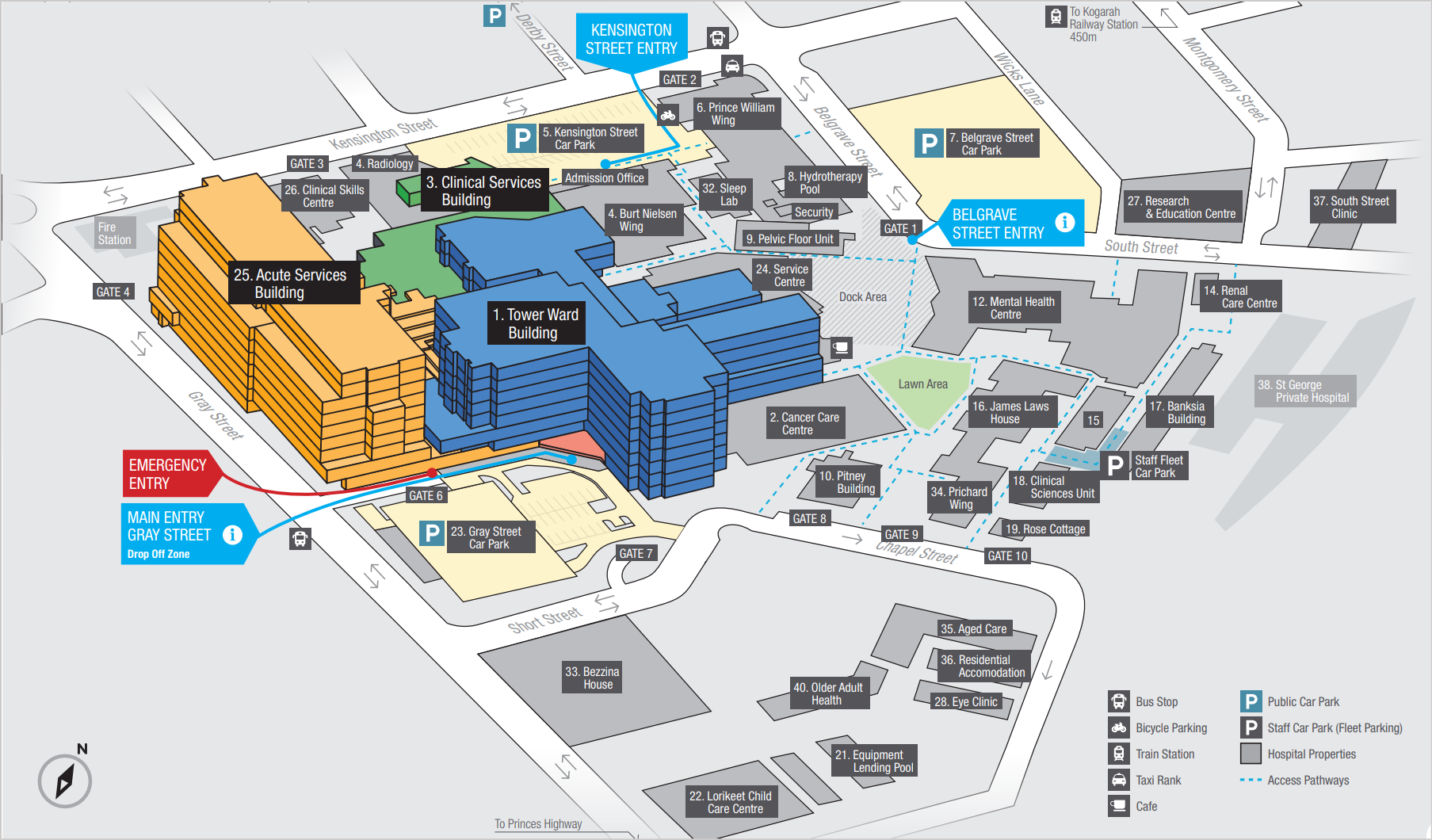 Campus map