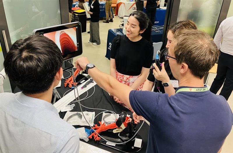 An image of the bronchoscopy workshop