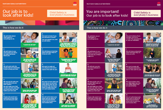 Child Safe Standard Posters