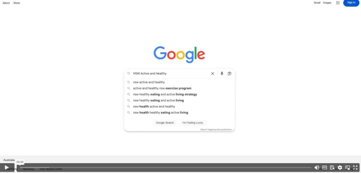 Image of the video