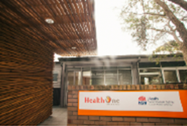 Photo of the HealthOne Building