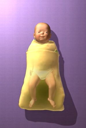 Wrapping (swaddling) your baby safely – video