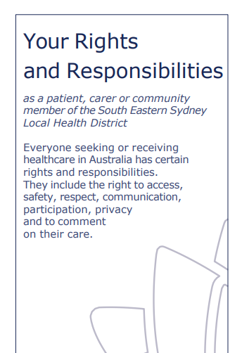 Your Rights and Responsibilities SESLHD