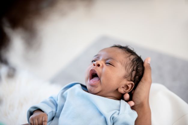Baby Yawning