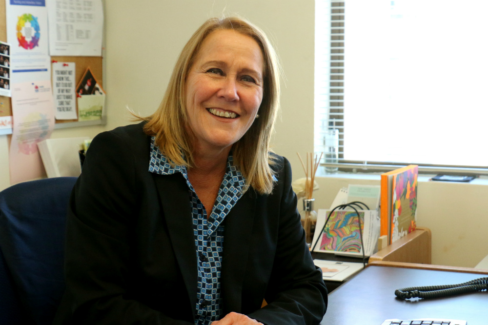 Vicki Manning in office setting