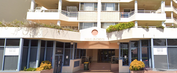 Front of Hurstville Hub