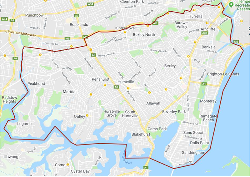 SGH Intake Map