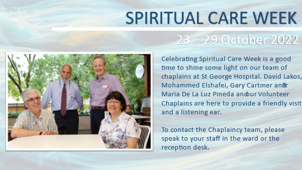 Spiritual Care Week