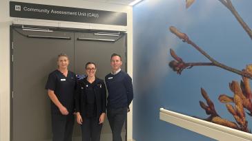 Staff in Community Assessment Unit