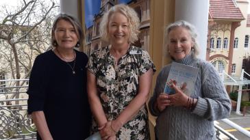 iREADi participants with Coordinator Christine Sender-Ivanov