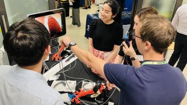 An image of the bronchoscopy workshop