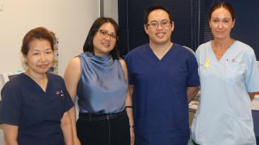 Gynaecological oncology team