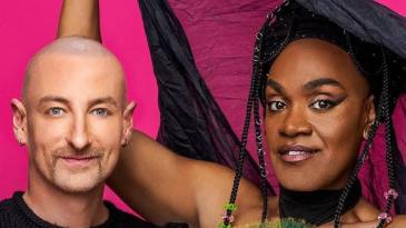 Promotional photo of two musicians